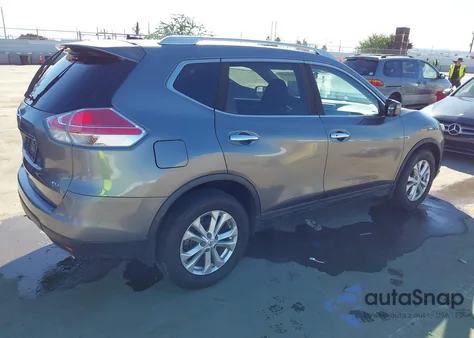2016 Nissan Rogue Sv z USA, uszkodzony, nr VIN KNMAT2MT1GP642689